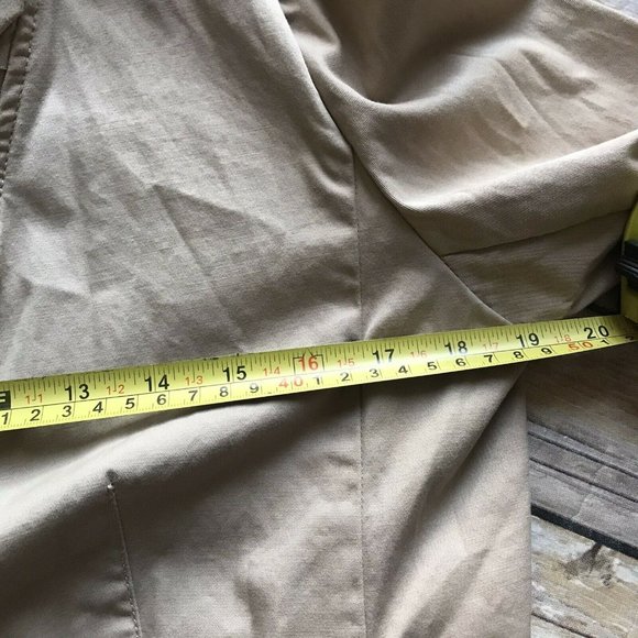 Talbots Beige Ruffle Edge Blazer - Picture 5 of 7